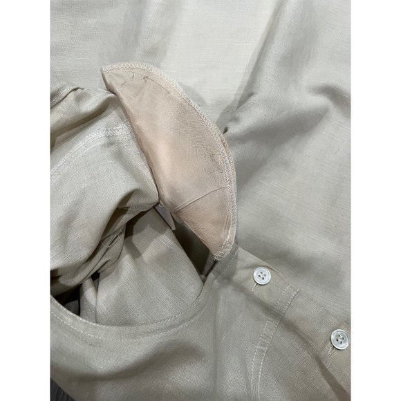 Vintage Liz Claiborne Linen Blend Top Size 6 - Picture 4 of 6